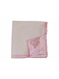 Satin Baby Pink Travel Blanket