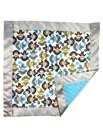 Monkey Satin Snuggle (Bordered)