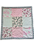 Newborn Blush Patchwork Blanket